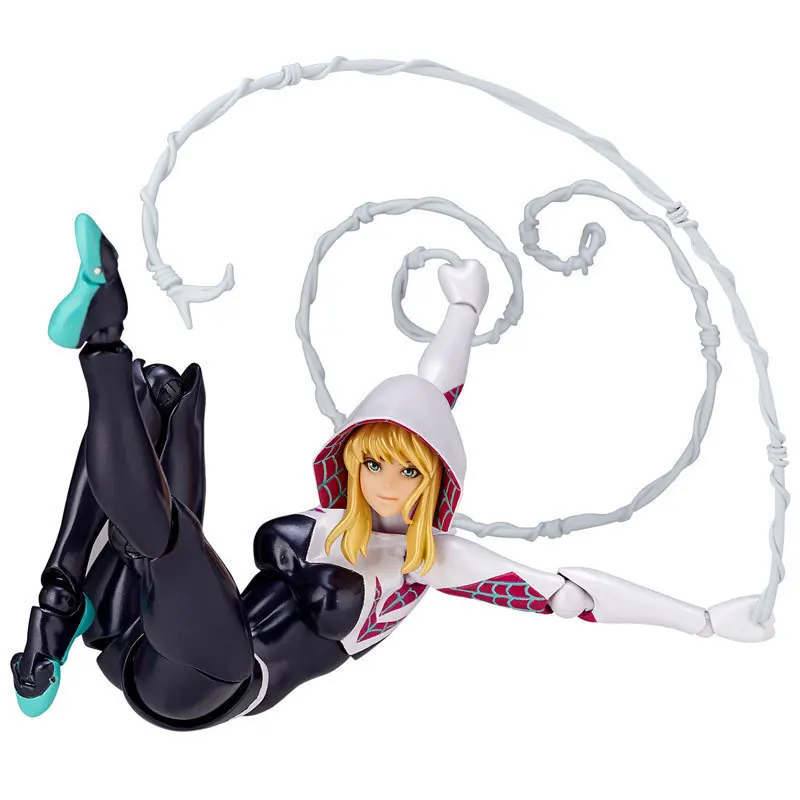 Amazing Yamaguchi 004 Spider Gwen Action Figure 15cm Anime Comic Model Ornaments PVC Dolls - Amazing Yamaguchi Figure